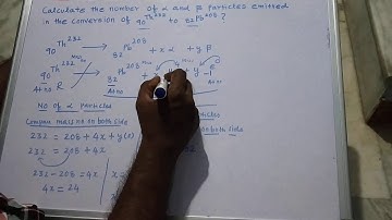 Alpha and beta particles calculation shortcut method