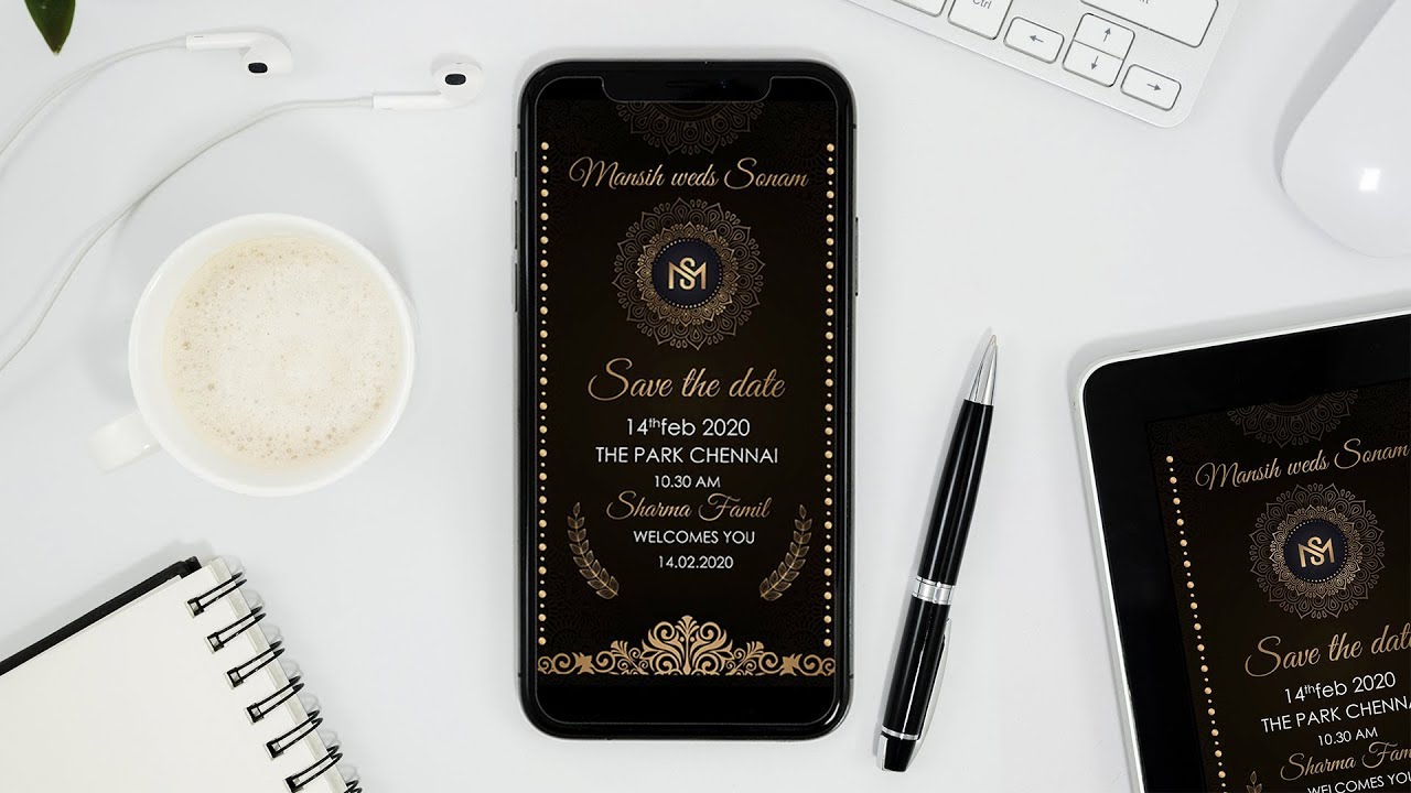 Create A Wedding Invitation Video Save The Date In Adobe After Create A Wedding Invitation Video Save The Date In Adobe After