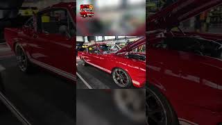 Car Show Displays Yellow Car and Black Truck #shorts