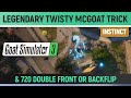 Goat simulator 3  instinct  do a the legendary twisty mcgoat trick  720 double front or backflip