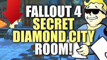 The *SECRET ROOM* Above Diamond City in Fallout 4! How To Get There & What