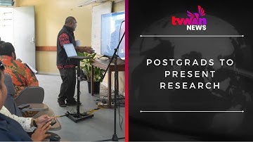 Postgrads to present research
