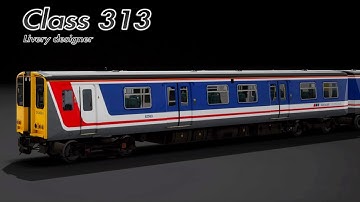 Class 313 (TSW2/ PS4) Network SouthEast on livery designer - Time Elapse