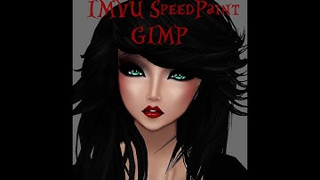 Imvu SpeedPaint Gimp