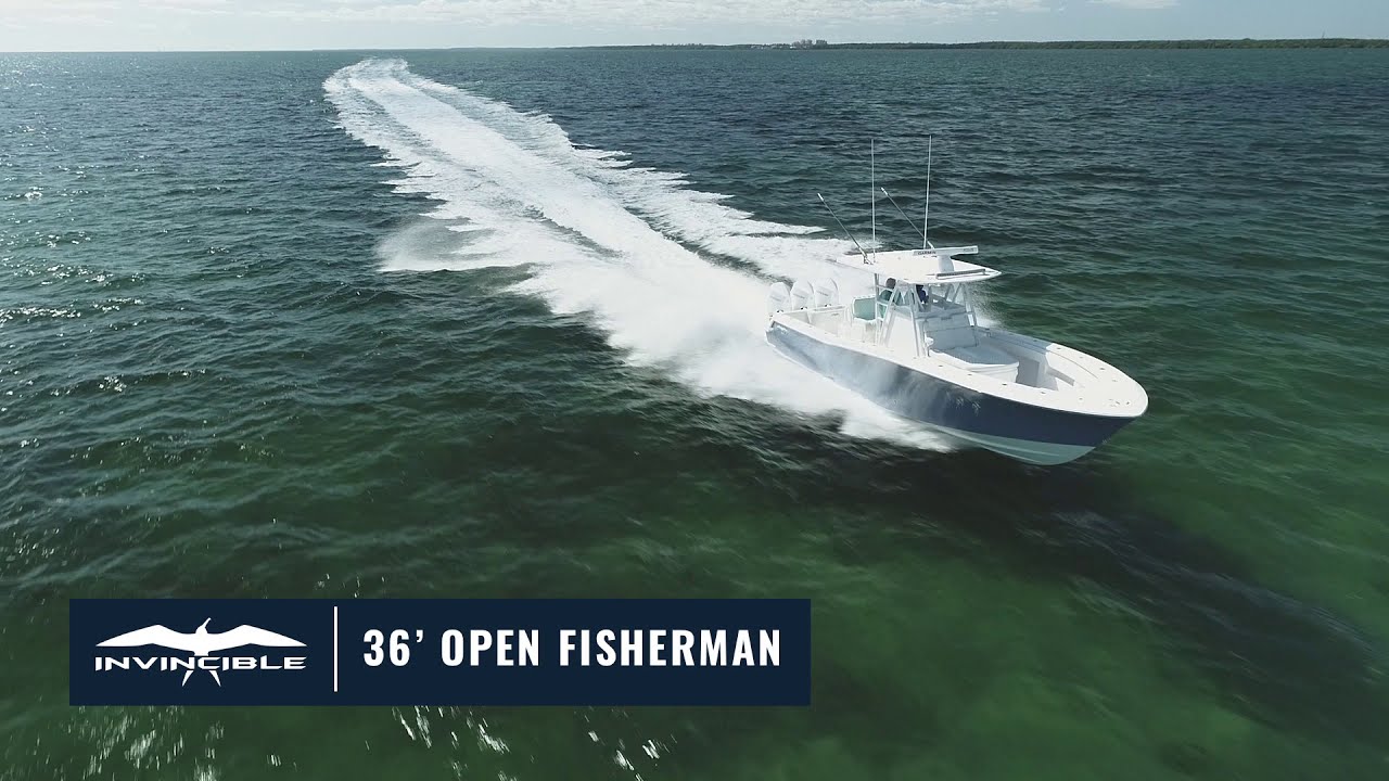 ⁣WALKTHROUGH | Invincible 36' Open Fisherman