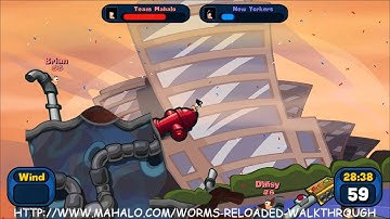 Worms Reloaded Walkthrough - Mission 4