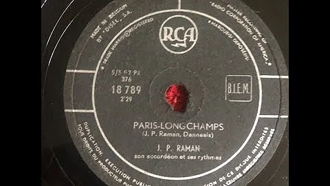 Jean-Pierre Raman  Paris-Longchamps (RCA 22740 B)