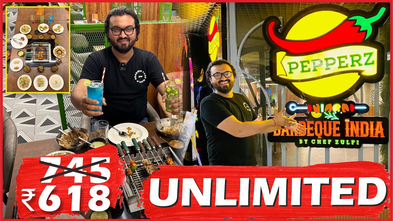 Unlimited Buffet 618 PepperZ Barbeque India Unlimited Veg unlimited-buffet-618-pepperz-barbeque-india-unlimited-veg