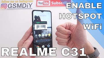 📶 Realme C31: How to Enable WiFi Hotspot | Easy Wireless Setup Tutorial 📱