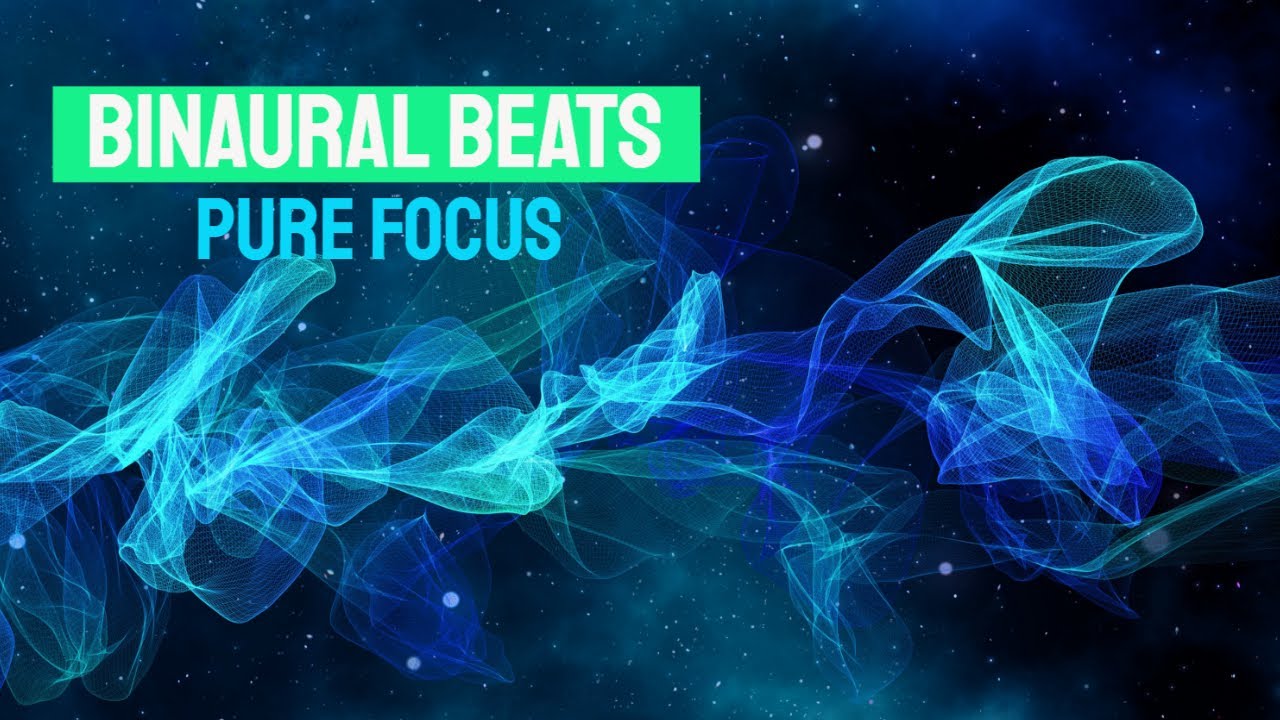 Binaural Beats-2 hours of 🧘Pure Focus music