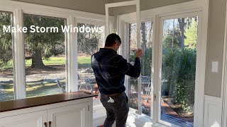 Make and Install Storm Windows by Jon Peters - Longview Woodworking 16,488 views 3 months ago 10 minutes, 4 seconds