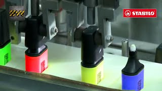 How Highlighters Are Made? (Mega Factories Video)