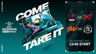 VCT Ascension Pacific Bangkok 2025 - Group Stage - Day 1