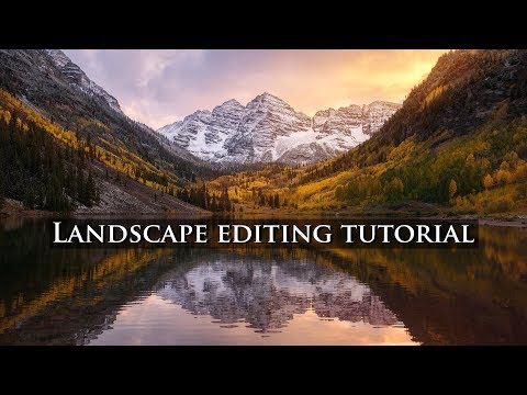 Landscape Editing Tutorial - Photoshop