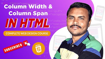 css column width property and column span property | CSS Course in Hindi #css3 #techsamundra