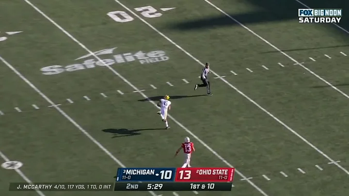 Michigan WR Cornelius Johnson WIDE OPEN 75 Yard TD...