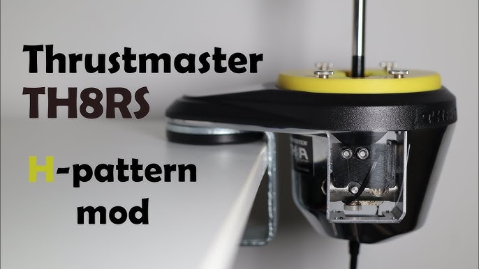 Thrustmaster TH8A shifter install tutorial 