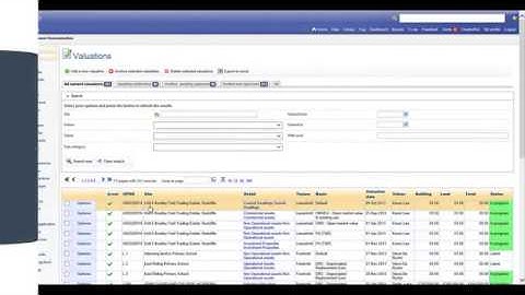 Video about Concerto asset management, an integrated web based property asset management solution