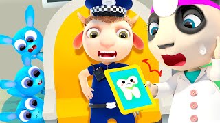 The Policeman Brushed his Teeth badly👩‍⚕️👮‍♂️🐇And I Ate a lot of Sweets👩‍⚕️Need to go to the Den