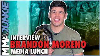 Brandon Moreno talks Nate Diaz friendship, Deiveson Figueiredo trilogy, more