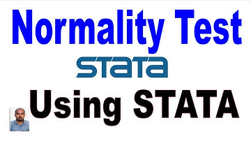 Normality Test Using STATA