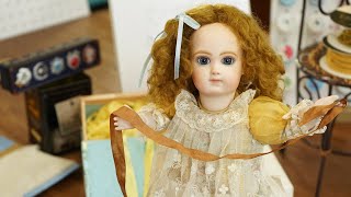 ビスクドールづくり【ドレス編】｜Movie of a  bisuque doll's dress making.