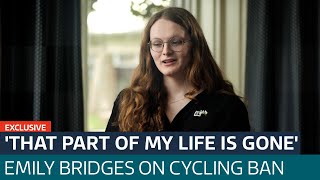 Trans cyclist Emily Bridges on legal fight against competition ban | ITV News