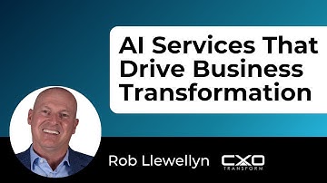 10 Strategic AI Services to Unlock Business Transformation Value