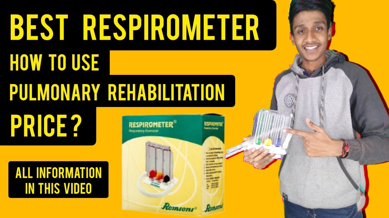How To Use Respirometer in Hindi How to Use Spirometer Pulmonary