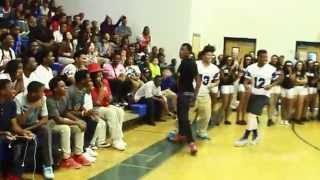 DCYOUNGFLY at NORTH CLAYTON HIGH SCHOOL @dcyoungfly @lantbo @lilsilk