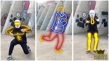 First Class Glow VFX Dance Video - Lil Baby Neon brush glow animations in adobe after effects GUGA