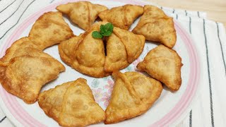 Freid Triangles Puff│Vegan Recipe