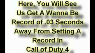 Call of Duty 4: World Record! New Squadron Record! Almost! .3 Seconds Off!