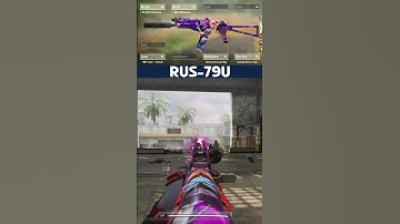 The BEST RUS-79U Gunsmith in CoD Mobile! 💯🔥 #shorts #codm #codmobile