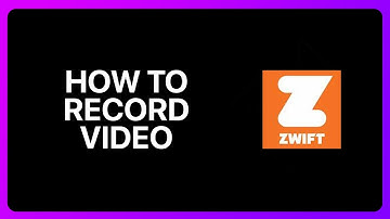 How To Record Zwift Video Tutorial