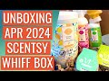 Scentsy whiff box april 2024 unboxing