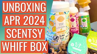 Scentsy Whiff Box April 2024 (Unboxing)