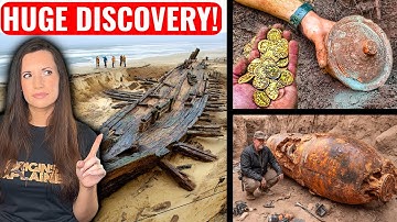 Metal Detector Finds 19th-Century Shipwreck