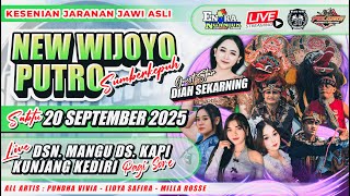 Live Jaranan New Wijoyo Putro PELANGI AUDIO Mangu Kapi Kunjang Kediri