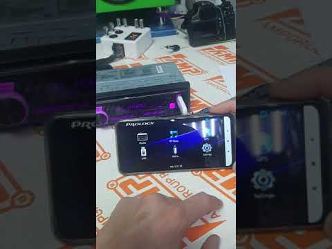 Работа с телефоном процессорных магнитол Prology СMD-300 и CMD-310