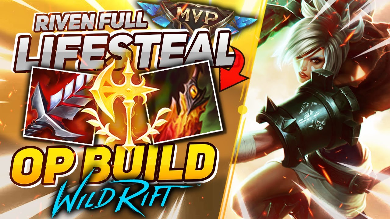 RIVEN BEST BUILD & RUNES IN WILD RIFT | INSANELY BROKEN | WILD RIFT ...