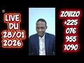 Live du 28/01/2026