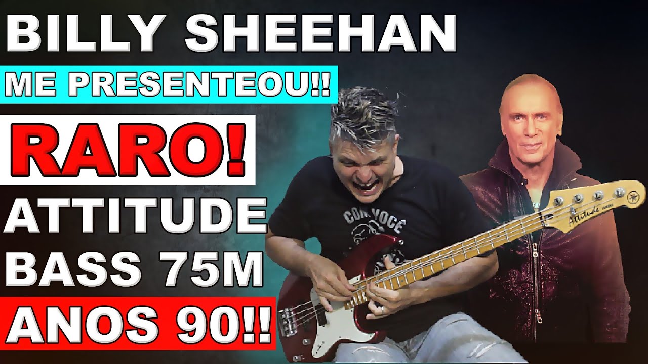 RARO Baixo VINTAGE Anos 90 Yamaha Attitude Bass 75M #billysheehan 