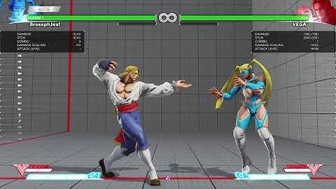 SFV Beta - R. Mika V-Trigger Reset/Mixup