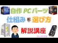 自作PCに必要なパーツの仕組み・選び方講座（2021年末版）【初心者向け】