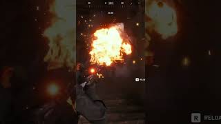 Exploring the Dark, Fiery Industrial Zone: Inventory & Combat Ready! #shorts