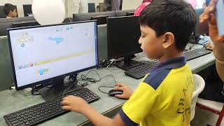 CCS subject (how to add blocks to whole in scratch  jr app)  participation in SLC program