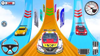 Impossible Stunt Car Tracks 3D Games #19 | Renault Megane Sport Car Driving Games | GT Car Stunts screenshot 4