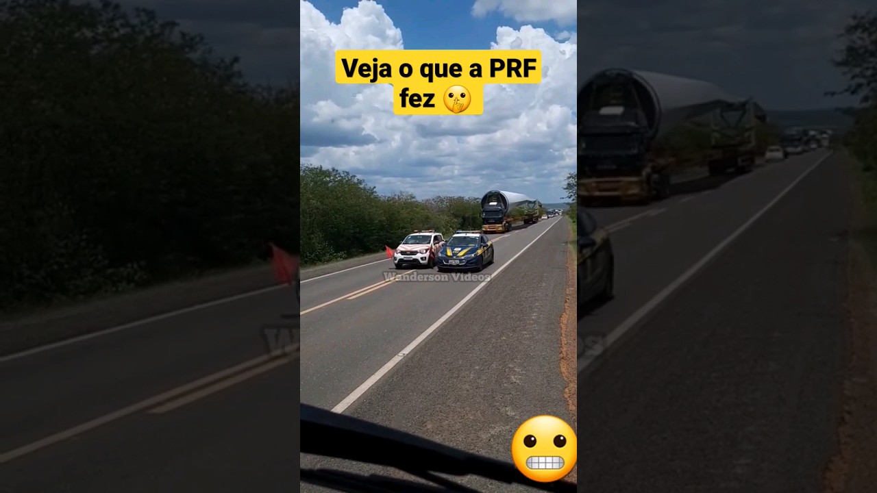 Agora tá certo dona PRF.🤫 