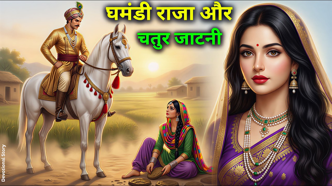 घमंडी राजा और चालाक जाटनी का विवाह | रोचक कहानी | Ghamandi Raja aur Chalak Jatane | Hindi Story |